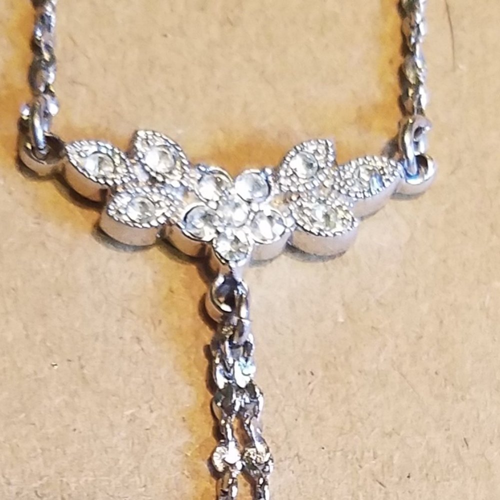 Floral Dangle Anklet - Picture 3 of 5
